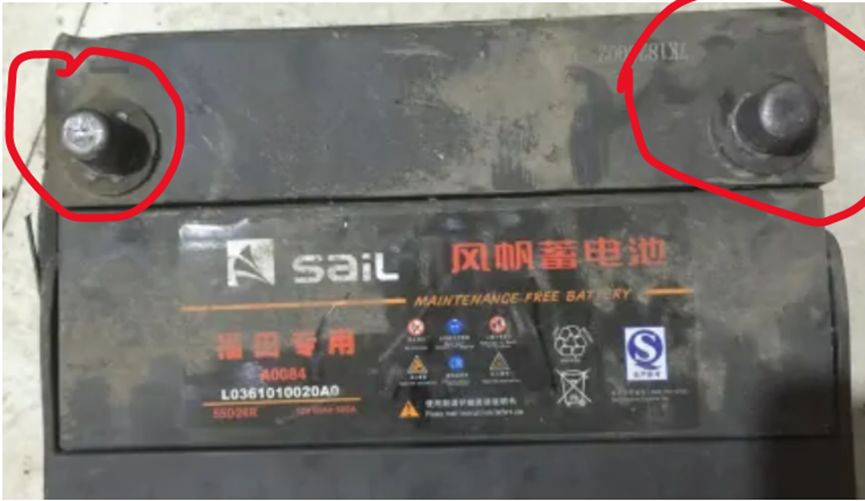 电脑主机电池怎么看正負極