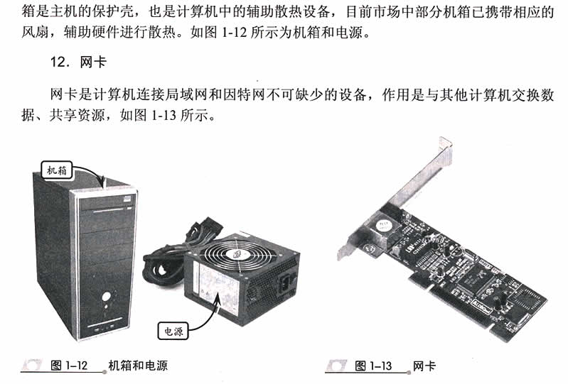 计算机硬件包括主机与外