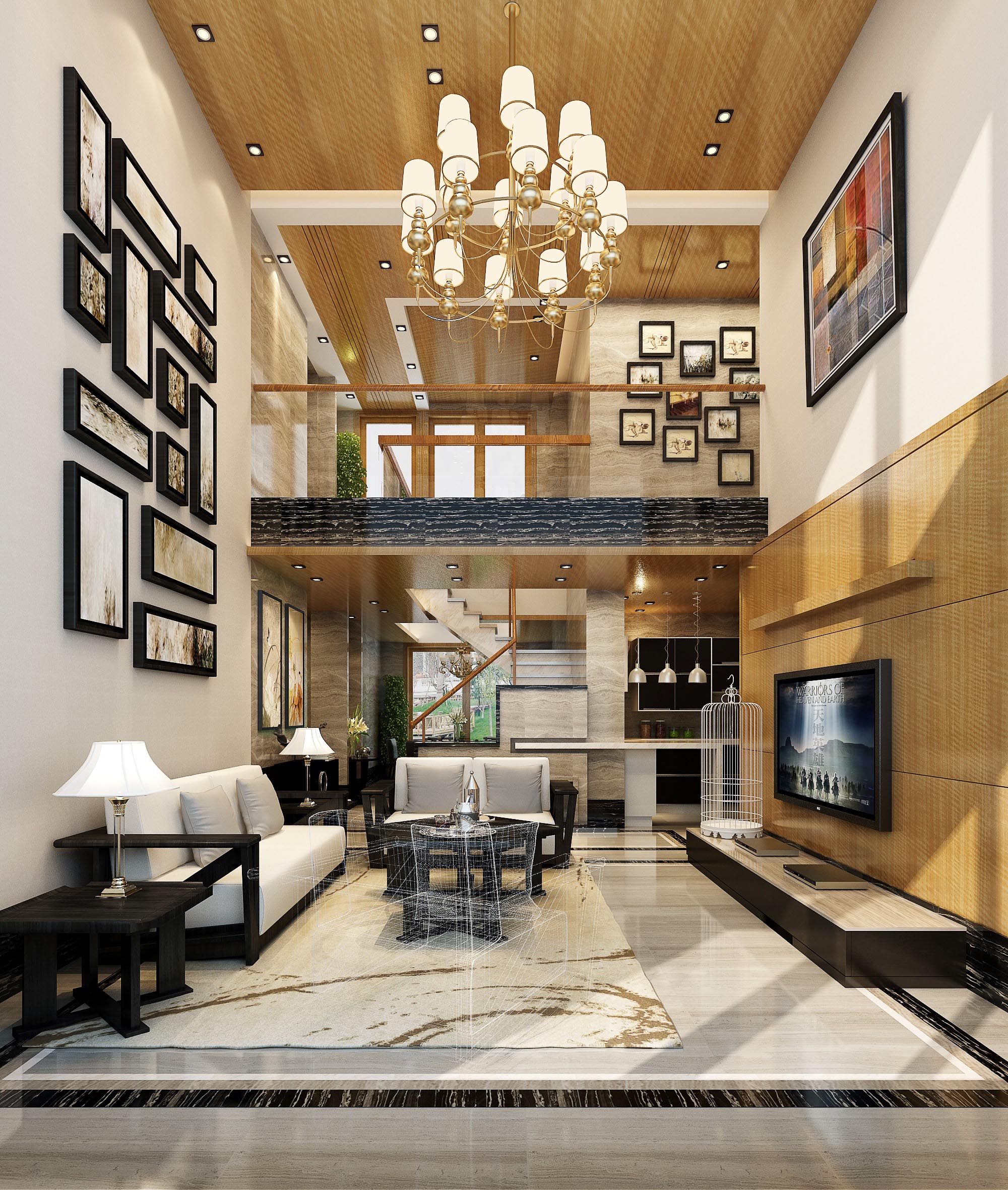 装修一套声控家电一个主机控制