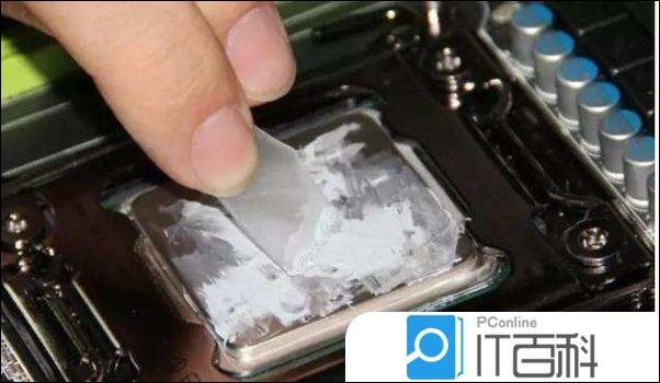 电脑主机的散热泥怎么涂