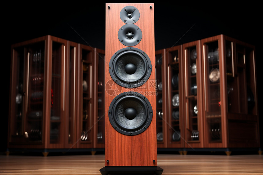 扬声器能插到主机后面