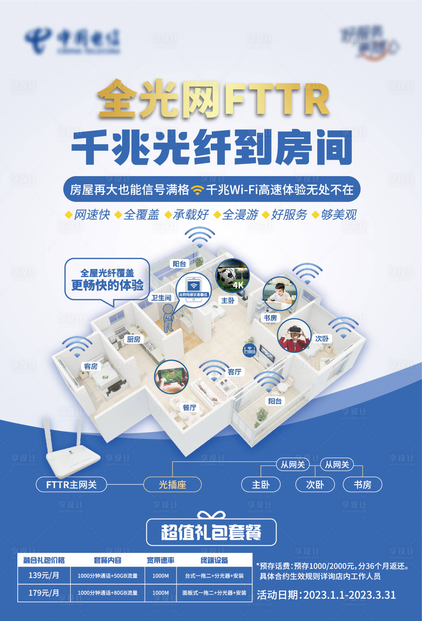 宽带和主机连接处闪黄灯
