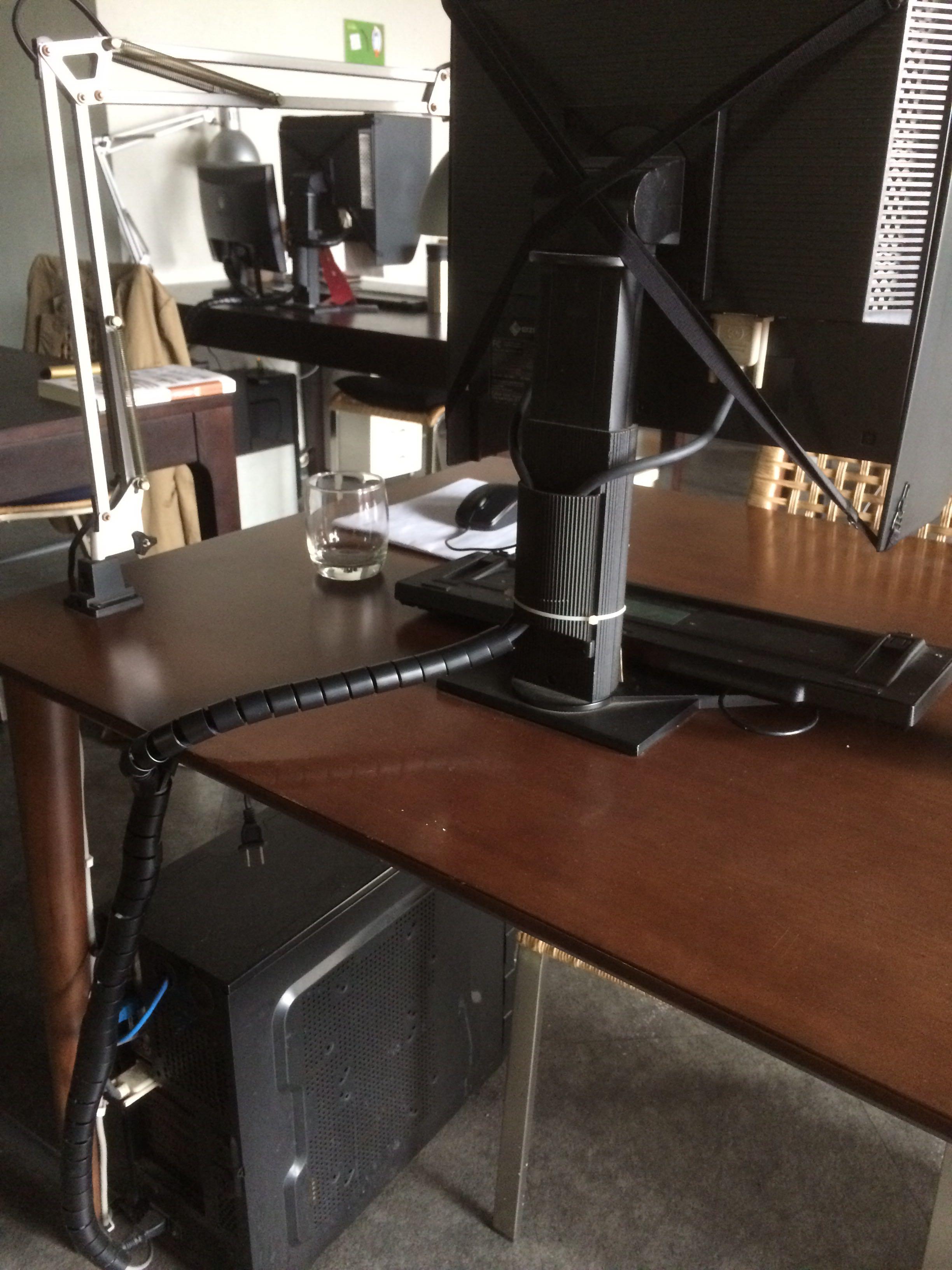 主机整理电源线