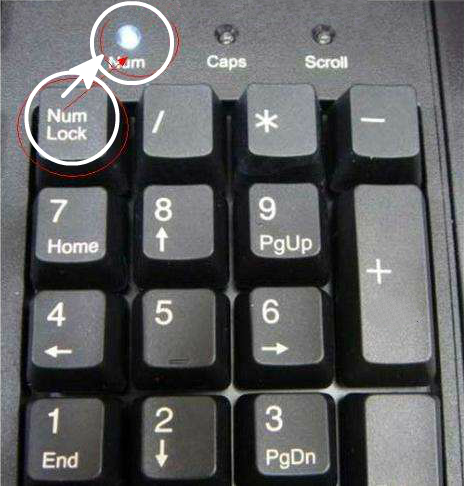 主机开机电脑键盘不亮怎么回事