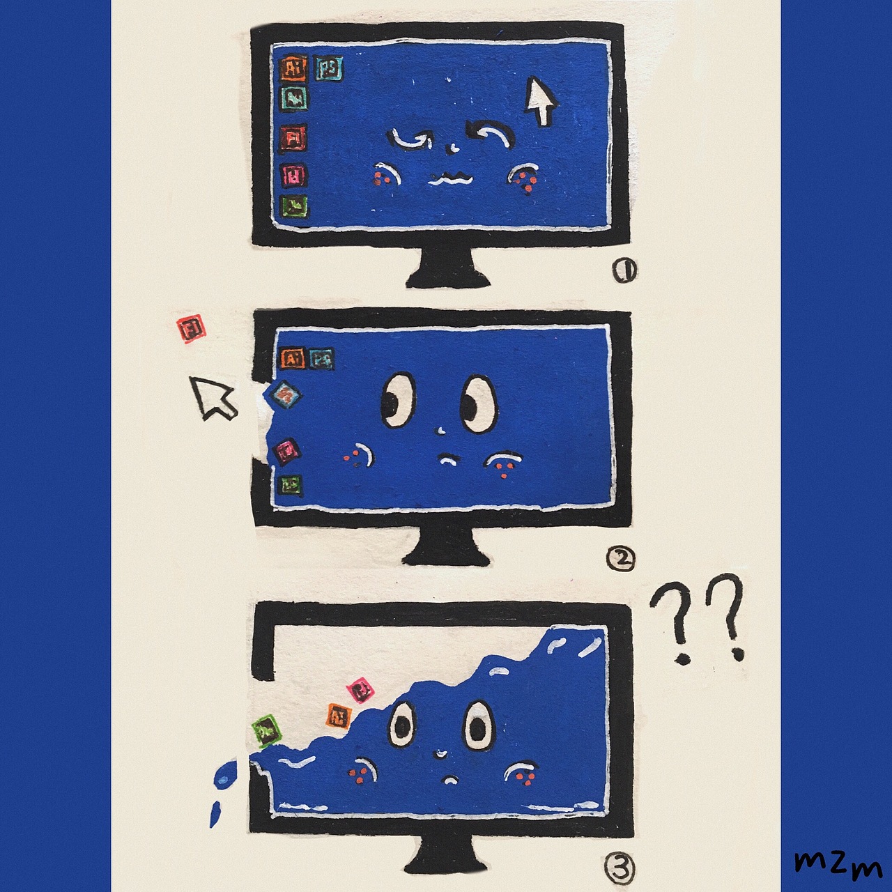 电脑主机卡住