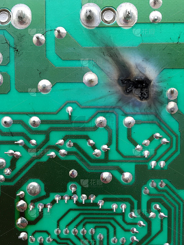 旧电脑主机烧坏原因