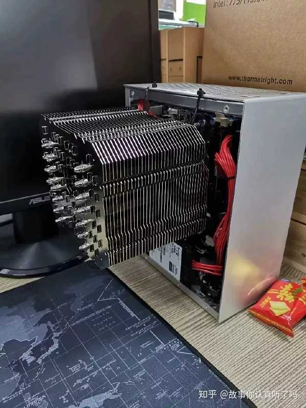 电脑主机静音散热器