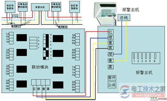 消防水泵要传到报警主机的信号