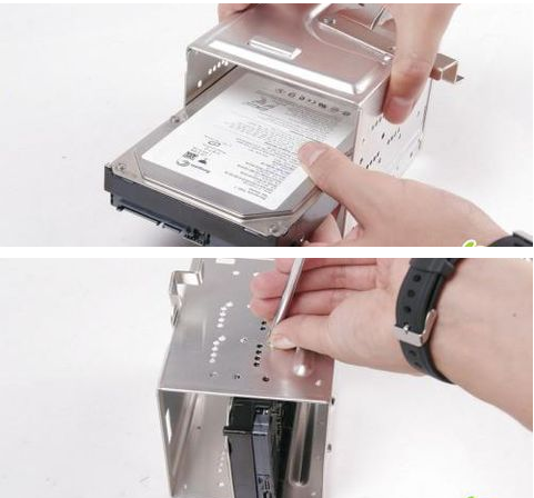 台式主机硬盘拆解