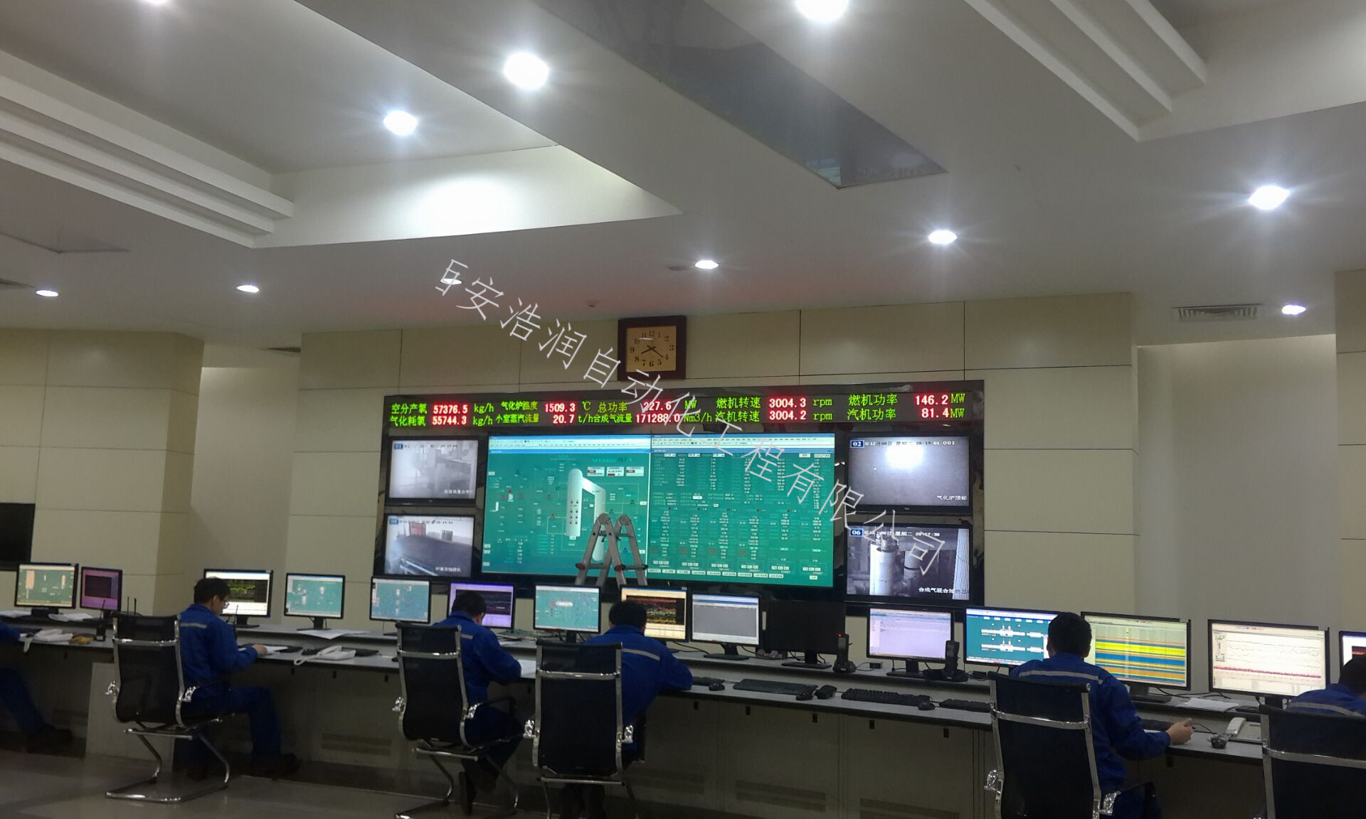 电厂主机班设备分工