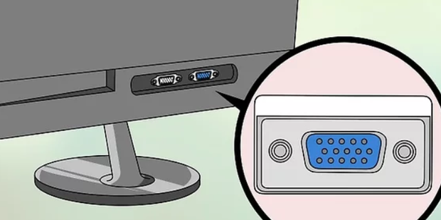 主机显示屏插反怎么