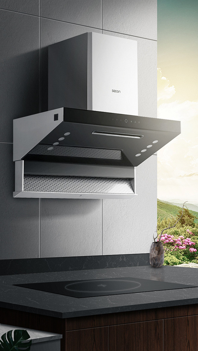 抽油烟机挂的是主机吗