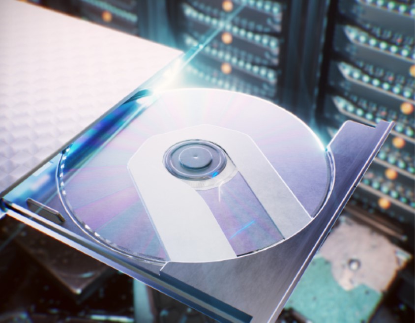 光盘在主机里咋播放