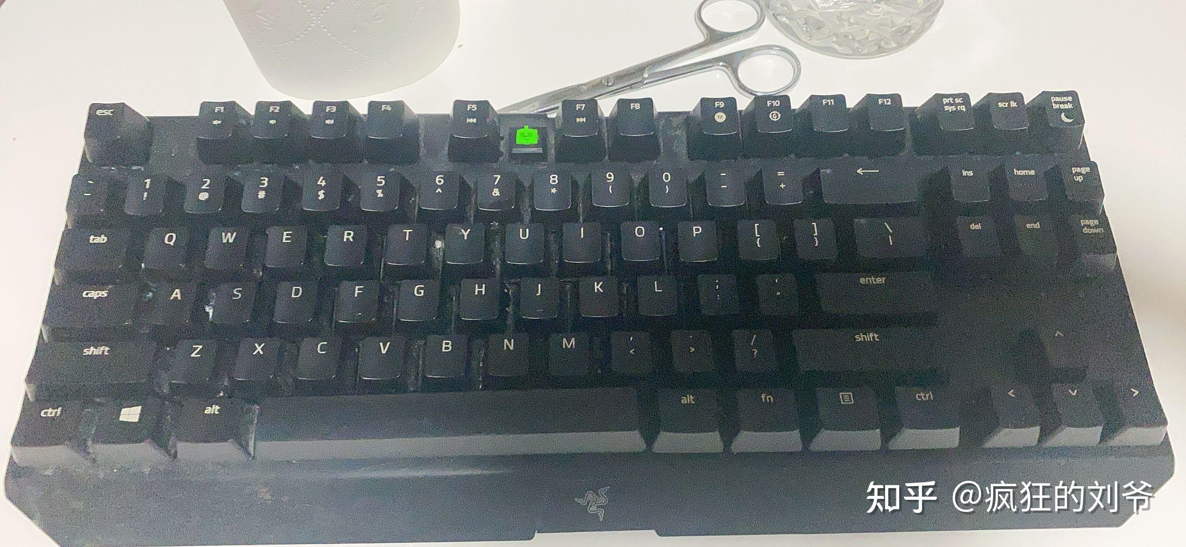 雷蛇键盘换一个主机没反应了