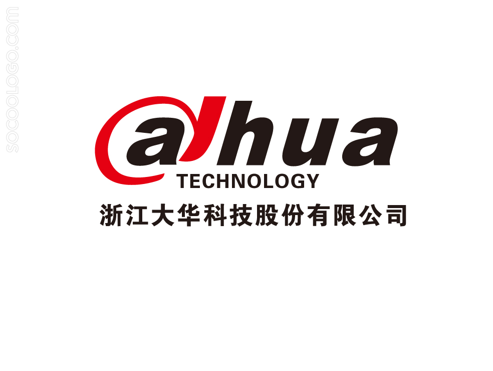 大华监控主机机身二维码