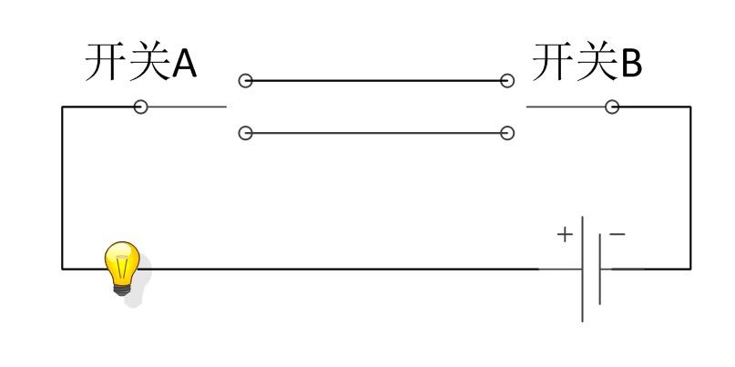 主机开关旁边一个灯