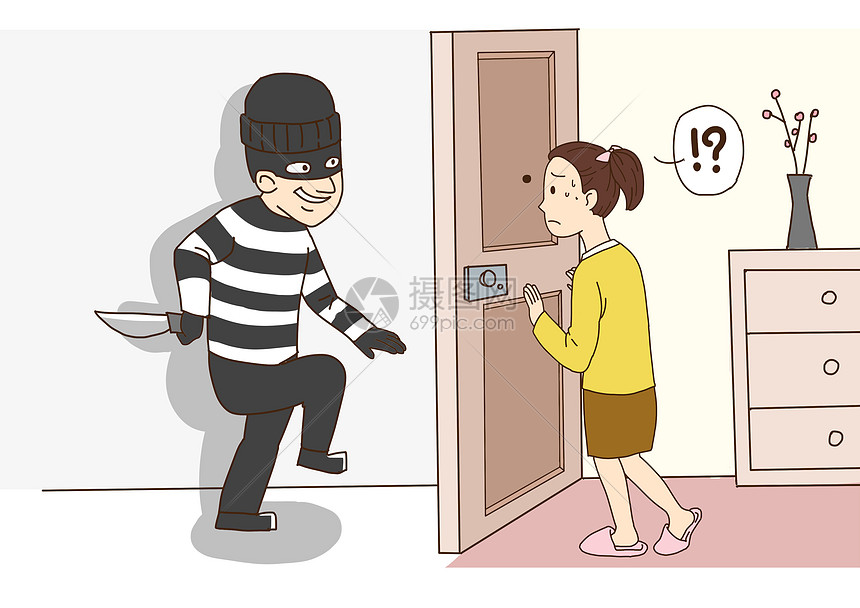 防盗器主机进水了