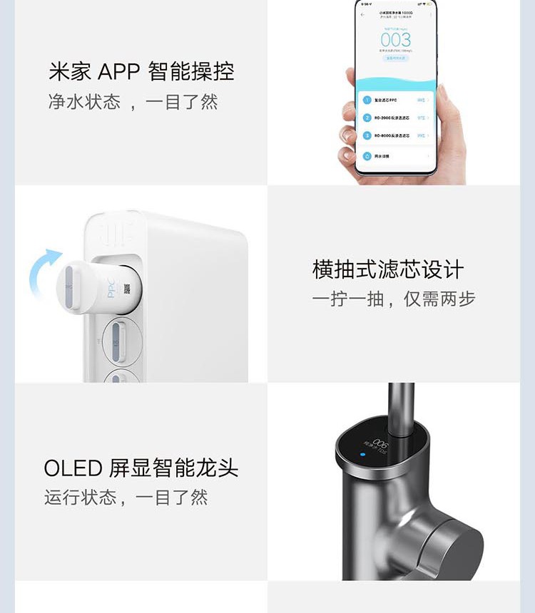 小米净水器主机橙色灯